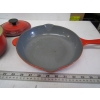Image 4 : 3 LE CREUSET CAST ENAMEL POTS/PANS