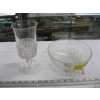Image 1 : 5 PIECES OF VINTAGE GLASSWARE