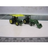 Image 1 : 2 SMALL JOHN DEERE DIECAST TRACTORS  