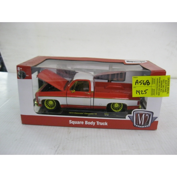 1973 CHEVVY CHEYANNE TIN SQUARE BODY DIECAST TRUCK