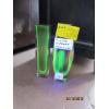 Image 4 : 2 URANIUM MURANO SOMMERSO GLASS VASES
