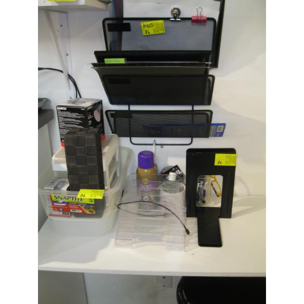 ASST. OFFICE ITEMS, ETC.