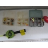 Image 3 : ASST. FISHING LURES, FISH BONKER & ICE FISHING ROD