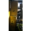 Image 1 : SOLID PINE GLASS DOOR CABINET