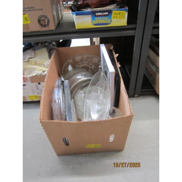ASST. GLASSWARE, BOWLS, ETC.
