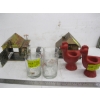 Image 1 : 2 MUSIC BOXES & GLASSES & 2 AVON CHICKENS