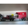 Image 1 : 2 DECORATIVE TRUCKS - 1 WOOD, 1 TIN