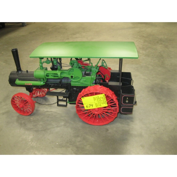 LG. CASE DIECAST MOVING ENGINE PART STEAM TRACTOR