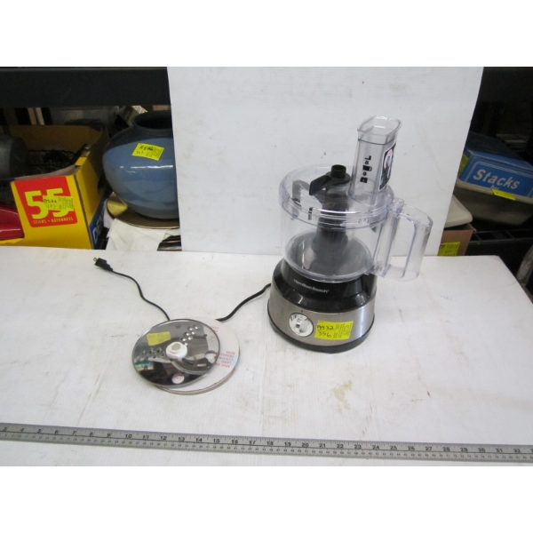 HAMILTON BEACH FOOD PROCESSOR & A BOSCH COFFEEMAKER