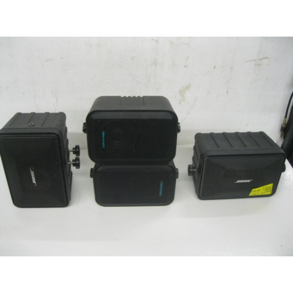 2 PAIR OF SPEAKERS - 1 BOSE & 1 DESIGN ACOUSTICS