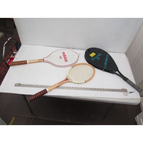 3 TENNIS RACKETS