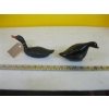 Image 1 : OBSIDIAN BIRD & 1972 DON LEVY CARVED BIRD, NOVA SCOTIA 1972