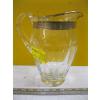 Image 1 : MOSERS 24KT GOLD RIM CRYSTAL WATER PITCHER
