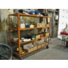 Image 1 : METAL FRAMED 4 SHELF  UNIT ON CASTORS