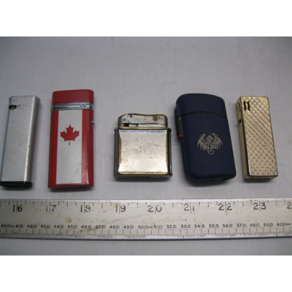 5 LIGHTERS