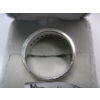 Image 4 : MEN'S .925 SILVER RING W/BLACK STONES - SZ 10 1/4