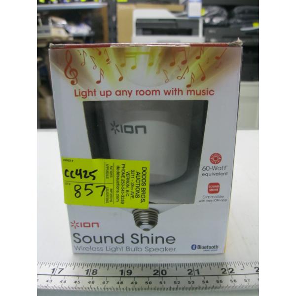 SCREW IN WIRELESS LIGHTBULB SPEAKER