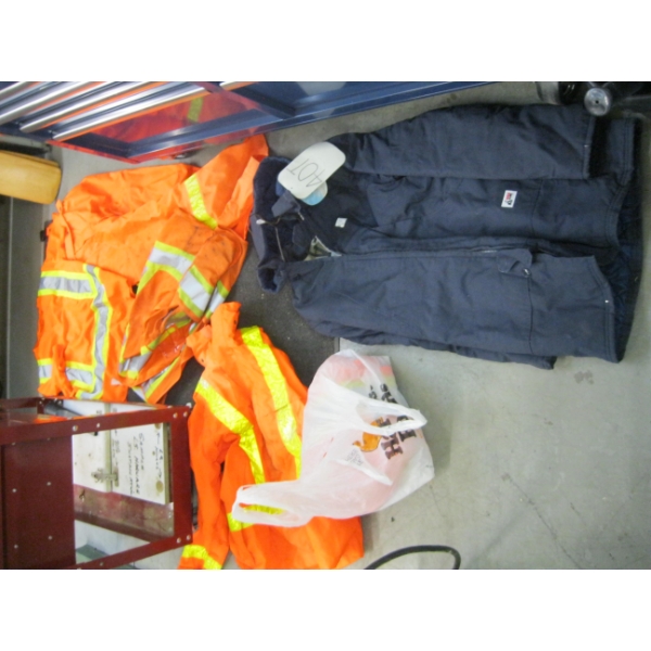 ASST. JACKETS, TARPS, EXTENSION CORDS, ETC.