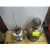 Image 2 : BRASS & SILVER COAL OIL LAMP BASES