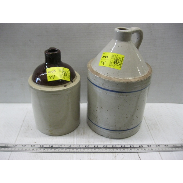 2 CROCKERY JUGS