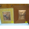 Image 2 : 2 FRAMED COPPER CRAFT PICTURES