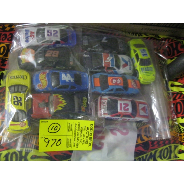 BAG OF HOTWHEELS CARS