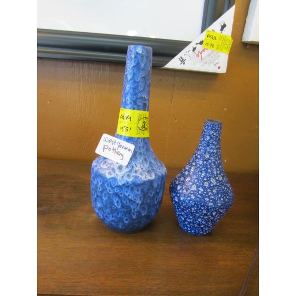 2 MCM WEST GERMAN VASES
