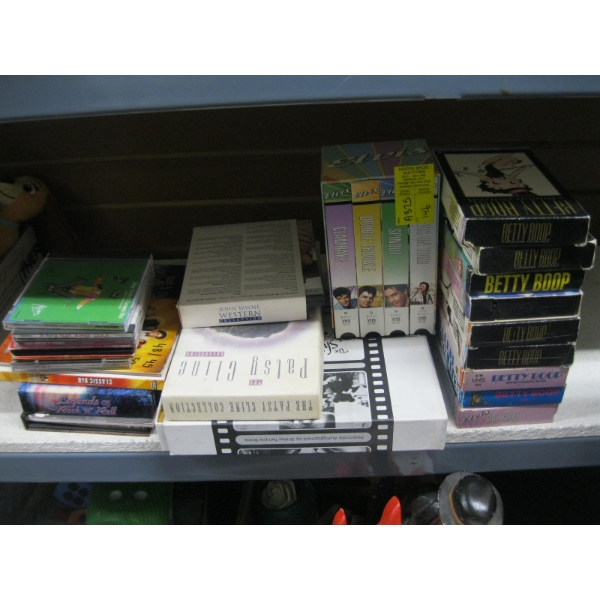MISC: DVDs, VHS TAPES, ETC.
