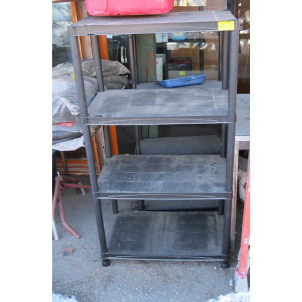 PLASTIC SHELF UNIT