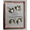 Image 1 : 2 PAIRS STERLING SILVER (.925) EARRINGS