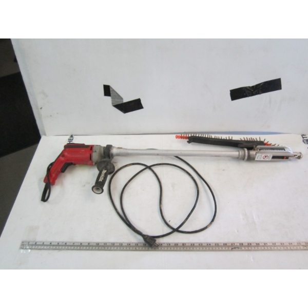 MILWAUKEE CORDED LONG SHAFT SCREWDRIVER DRILL W/SCREW ATTACHMENT