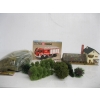 Image 2 : 3 BOXES OF MISC. HO SIZE BUILDINGS, LANDSCAPE ITEMS, ETC.