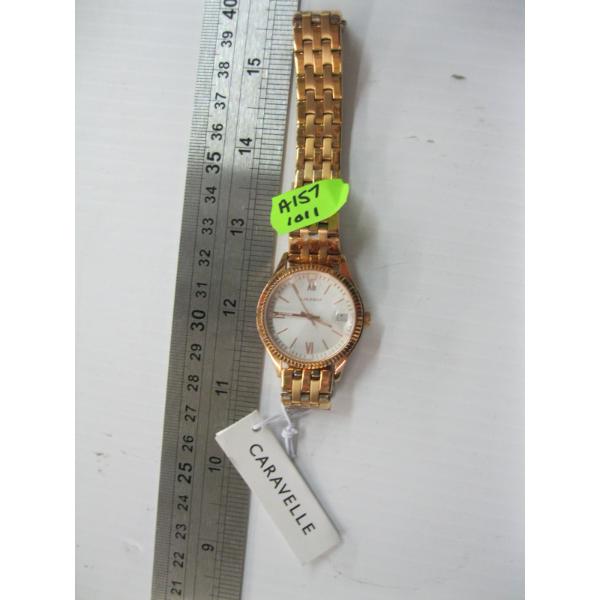 NEW BRONZE COLORED CARVELLE WATCH