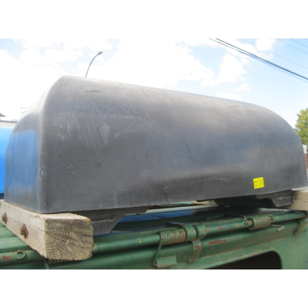 BLACK PLASTIC TANK
