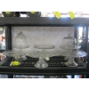 Image 1 : ASST. VINTAGE GLASSWARE - CAKE STANDS, LIDS, ETC.