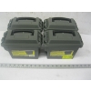 Image 1 : 4 PLASTIC MINI AMMO BOXES