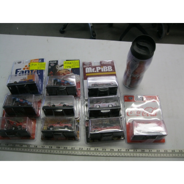 10 DIECAST SMALL CARS & TRUCKS