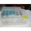 Image 1 : 3 EMPTY PLASTIC SCREW DIVIDERS & 1 FULL
