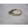 Image 4 : LADIES 10KT RING W/SMALL DIAMONDS, 1.7G, SZ 6 3/4