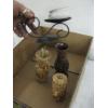 Image 3 : MISC. WOODEN DECANTER SET, ETC.