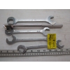 Image 5 : 4 MAC OPEN ENDED WRENCHES AND 1 RATCHET & HOLLOW PUNCH SET