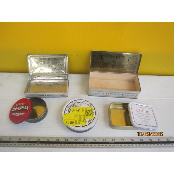 COLLECTABLE TINS