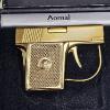 Image 5 : 2 LIGHTERS, LEAGUE OF LEGENDS, GOLD COLORED PISTOL, WORKING, W/ORIGINAL BOX