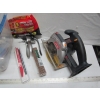 Image 1 : RYOBI CORDLESS CIRCULAR SAW & BIN OF MISC. TOOLS - WRENCHES, ETC