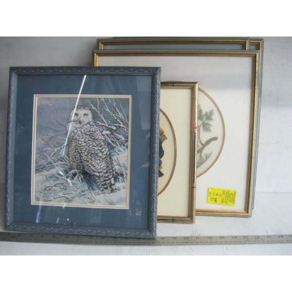 ASST. NEEDLEPOINT PICTURES