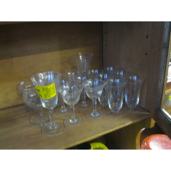 ASST. ETCHED WINEGLASSES