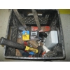 Image 1 : ASST. CHAIN PIECES & BIN W/MISC. FAIRLEAD, HAMMER, ETC.