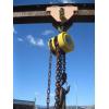 Image 3 : OVERHEAD CRANE W/2 HANGING 1 TON CHAIN HOIST