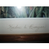 Image 2 : 2 FRAMED ORIGINAL WATERCOLORS & SM. FRAMED PRINT