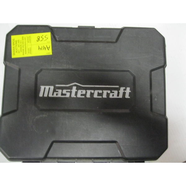 BOX OF MASTERCRAFT DRILL BITS